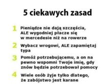 5 ciekawych zasad, haha - musisz je zobaczy! :)