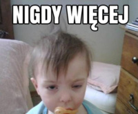 Nigdy więcej nie mieszam...