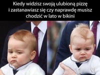 Kiedy widzisz swoją ulubioną pizzę