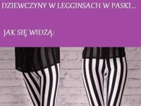 Dziewczyny w leginsach jak myślą a jak wyglądają na prawdę! haha