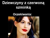 Dziewczyny z czerwoną szminką - oczekiwana vs rzeczywistość