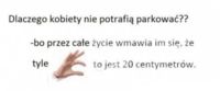 Dlaczego kobiety nie umieją parkować