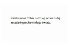 Zależy mi na Tobie bardziej