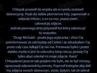 Chłopak poszedł do wojska, ale w cywilu zostawił dziewczynę... zobacz jakie listy do siebie pisali :(