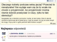 Dlaczego kobiety podczas seksu jęczą? Zobacz co mu odpowiedział hahaha!