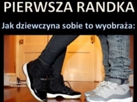 Pierwsza randka - jak wyobraża to sobie dziewczyna, a jak chłopak