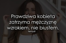 Prawdziwa kobieta zatrzyma mężczyznę