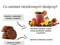 Co zamiast niezdrowych słodyczy?