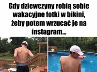 Wakacyjne fotki w bikini