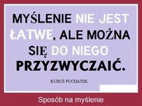 Sposób na myślenie