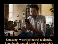Samsung w swojej nowej reklamie kompletnie zaorał Apple i wszystkich użytkowników iPhonów!