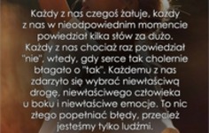 Każdy z nas czegoś żałuje