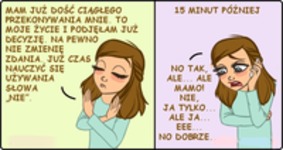 Nauka słowa "nie"