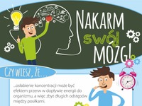 Nakarm swój mózg! Infografika...