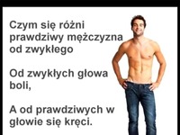 Czym się różni prawdziwy MĘŻCZYZNA od ZWYKŁEGO!? HAHA to DOBRE