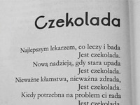 Czekolada najlepszym lekarzem!