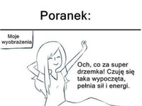 Poranki są ciężkie