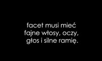 Facet musi mieć fajne...