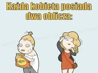 Dwa oblicza kobiet ;P