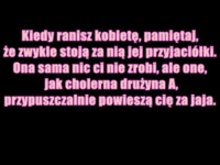 Gdy ranisz kobietę