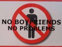 No boyfriends ;D