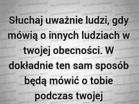 Słuchaj uważnie