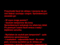 Facet szuka TAMPONÓW dla ŻONY! Musisz to przeczytać haha