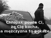 Chłopak powie Ci, że Cię kocha.