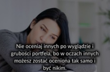 Nie oceniaj innych po wyglądzie