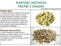 Wartość odżywcza pestek i nasion :)