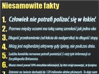 Niesamowite fakty! Musisz to zobaczyć!