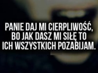 Cierpliwość zamiast siły!