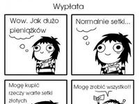 Jak wygląda WYPŁATA według KOBIET?! haha :D