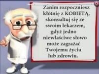 Zanim rozpoczniesz kłótnię z kobietą