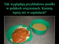 Tak wyglądają przykładowe posiłki w polskich więzieniach...