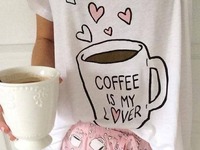 Kawowa piżama