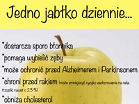Zjadaj jedno jabłko dziennie. ZOBACZ dlaczego jest takie zdrowe!