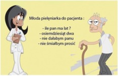 Młoda pielęgniarka do pacjenta ;D