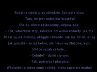 Mocny kawał; Rodzina siedzi przy obiedzie! Nagle SYN zadał TRUDNE i DZIWNE PYTANIE! Zobacz odpowiedź OJCA haha