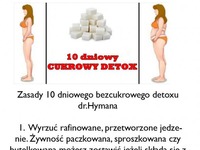 Zasady 10 dniowego, bezcukrowego detoxu dr. Hymana. Co jeść, a czego nie?