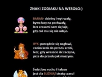 Zobacz znak zodiaku na wesoło, czy coś się zmieni w Twoim życiu! :D