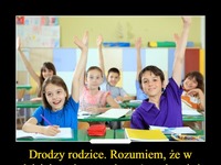 Drodzy rodzice... Przydałoby się nauczyć swoje dzieci trochę szacunku i kultury!