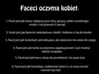 Faceci oczyma kobiet! Przeczytaj i poznaj PRAWDĘ! :P