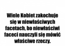 Wiele kobiet zakochuje...