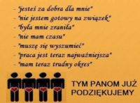 Tym panom już podziękujemy