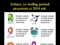 Zobacz, co według gwiazd przyniesie ci 2018 rok!