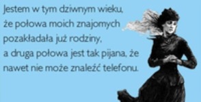 Jestem w tym dziwnym wieku...