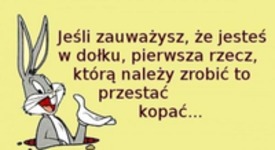 Przestań kopać!