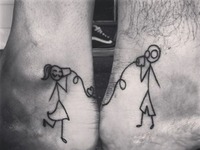 Najlepsze tatuaże dla par - znajdziecie coś dla siebie! :)