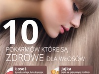 Oto 10 pokarmów, które są zdrowe dla włosów!